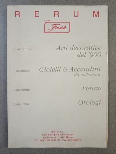 Rerum gruppo finarte - gruppo,