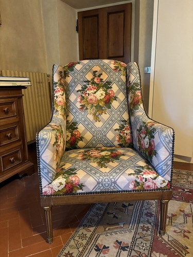 Poltrona bergère wingback - poltrona,