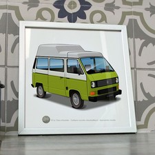 Poster combi westfalia van - poster,