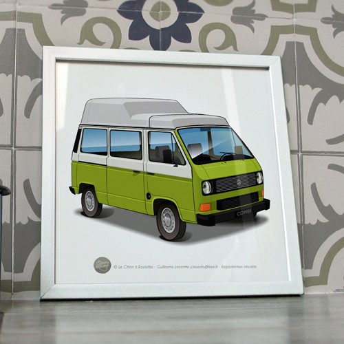 Poster combi westfalia van - combi,