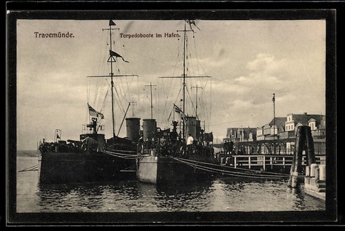 Travemünde torpedoboote - ak,