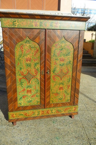 Armadio tirolese dipinto - tirolese,
