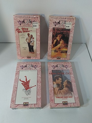 Barbara streisand vhs tape - streisand, lot