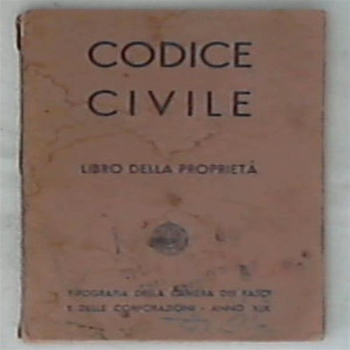 Codice civile libro - -, della