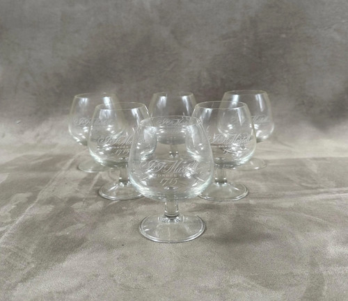 Lot verres cognac en - lot, de