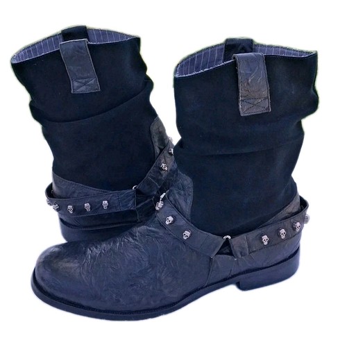 Stivali nyla vintage - stivali, pelle