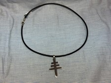 Croce papale argento - papale,