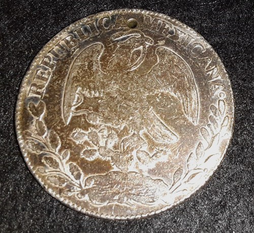 Mexico reale 1863 from - 8,