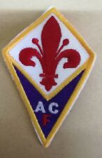 Patch RICAMATA FIORENTINA ACF GIGLIO rosso  embroderie CM 6 X 8 ULTRAS calcio 