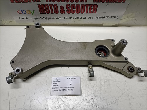 Staffa supporto marmitta kymco - supporto,