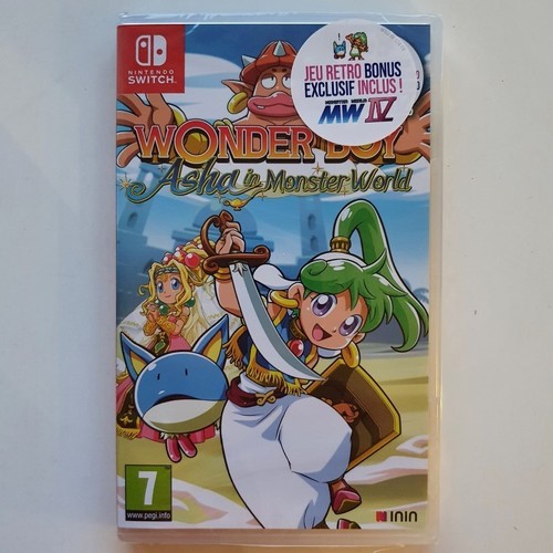 Wonder boy asha monster - boy,