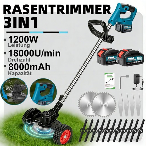 Tagliaerba batteria 1200w - tagliaerba, a