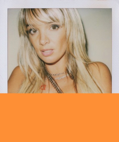 Vintage polaroid blonde - vintage, photo