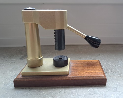 Vintage watchmaker hand press - watchmaker,