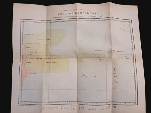 Sicilia lampedusa carta - -,