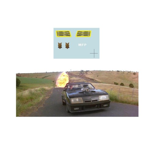 Decalcomanie mad max - decalcomanie,
