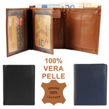 Portafoglio uomo vera pelle - vera,