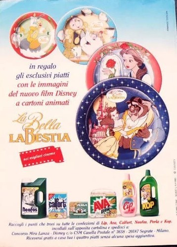Serie completa piatti disney - serie,