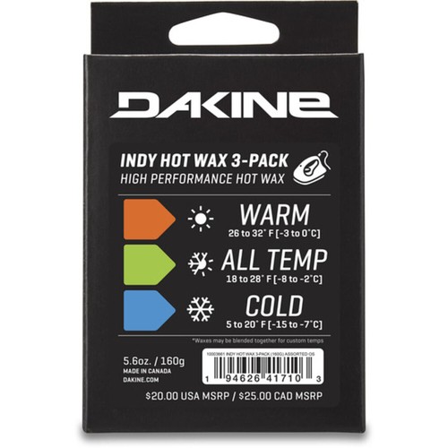 Dakine indy hot wax - , 3-pack