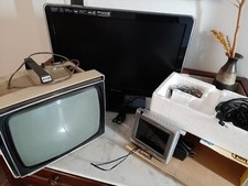 LOTTO 3 TELEVISORI FUNZIONANTI TREVI COLOR 5,6 PHILIPS ANNI 70 B/N E ANNO 2010