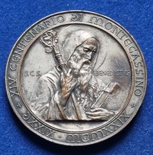 MEDAGLIA 1929 PAPA PIO XII SAN