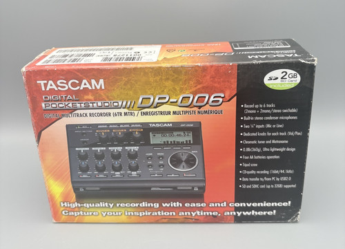 Tascam 006 pocketstudio - tascam,