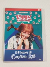 PIPPI CALZELUNGHE e il tesoro di Capitan Kid  (1969) DVD ottime condizioni