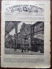 L'illustrazione Popolare 29 Settembre 1889 Val Calanca Esposizione Parigi Lane