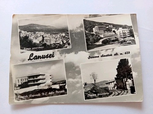 Lanusei nuoro 1958 vedutine - lanusei,