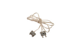 Lego® TRENO 4,5V 12V Ferrovia Cavo elettrico 70cm 2er Spina GRIGIO PIATTO V2