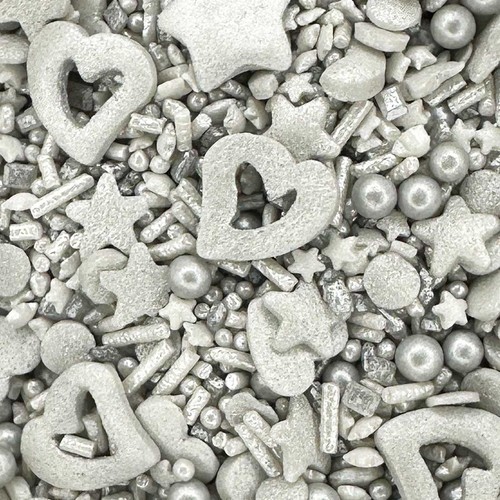 Sprinkletti argento 100g - argento,