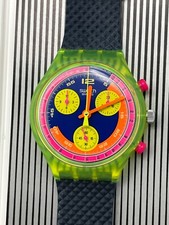 Orologio SWATCH Chrono GRAND PRIX (SCJ101)-NUOVO-Compl.funz.! BEI COLORI-L@@K