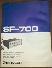 Pioneer SF-700 Crossover
