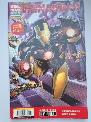 Iron man marvel - 1, now!
