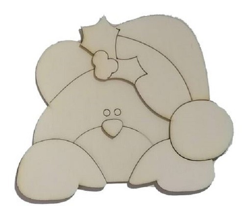 Sagoma legno orsetto - , 3d
