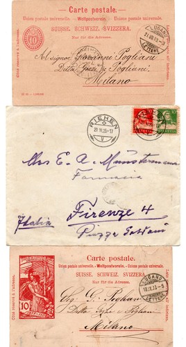 Cartolina postale svizzera - cartolina, postale svizzera
