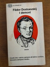 "I demoni "Fedor Dostoevskij ,Einaudi, 1974, 2^ ediz. Accettabile