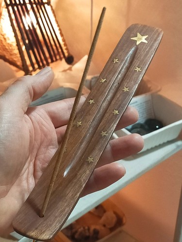 Brucia incenso legno - incenso,