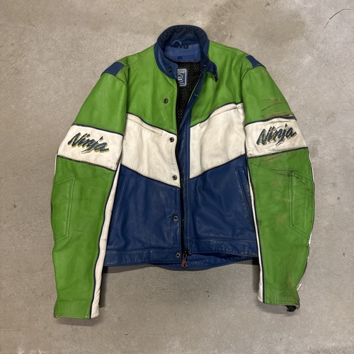 Giacca pelle uomo kawasaki - uomo,