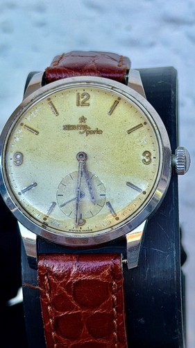 Zenith sporto vintage mm - vintage,