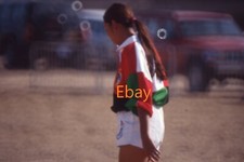35mm Slide - Young Woman Rugby