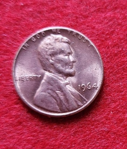 Moneta one cent - america, 1964