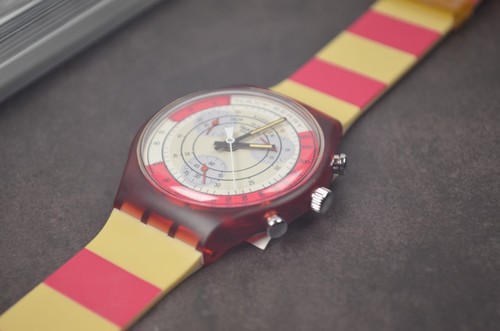 Orologio swatch navy berry - orologio,