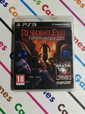 PS3 RESIDENT EVIL OPERATION
