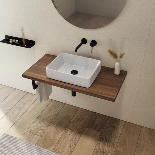 Mensolone sospeso lavabo - mensolone,