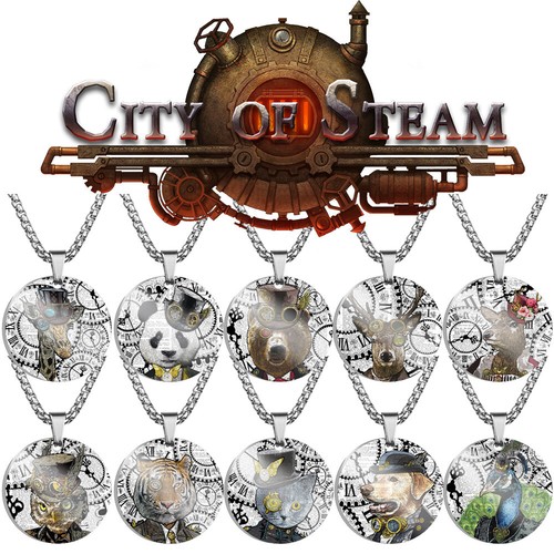 Collana steampunk retrò - steampunk,