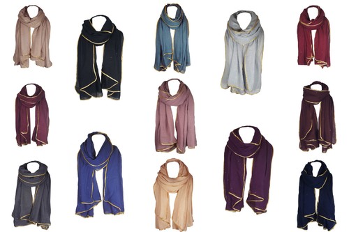 Sciarpa donna glitter