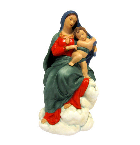 Statua statuina ceramica