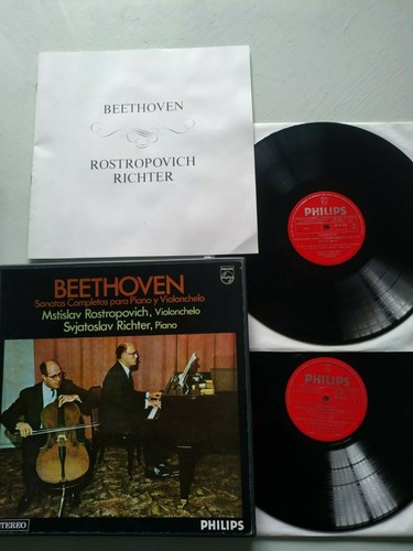 Beethoven rostropovich richter - rostropovich,