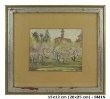 QUADRO AD OLIO VEDUTA DI